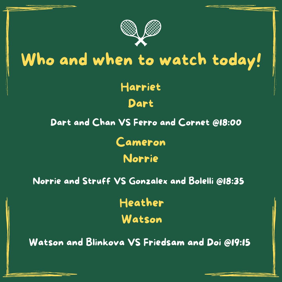 Good luck to our amazing ambassadors <a href="/HeatherWatson92/">Heather Watson</a> <a href="/harriet_dart/">Harriet Dart</a> <a href="/cam_norrie/">Cameron Norrie</a> who are all playing today in doubles matches at the US Open today!

#giveityourmax #usopen #cameronnorrie #heatherwatson #harrietdart #grandslam
