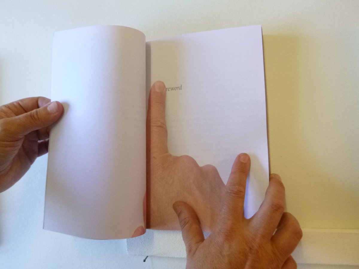 LSterneTrust's tweet image. Gill Partington's treatment of #Nabokov's Pale Fire, with her own hands photographed holding it - taken at  launch of exhibition #ImprintsNME at Shandy Hall laurencesternetrust.org.uk/exhibition.php… @roguepages #Nabokov @NewModEditing @gGSofA @eca_edinburgh  @UofGlasgow @RandallBryony #ShandyHall