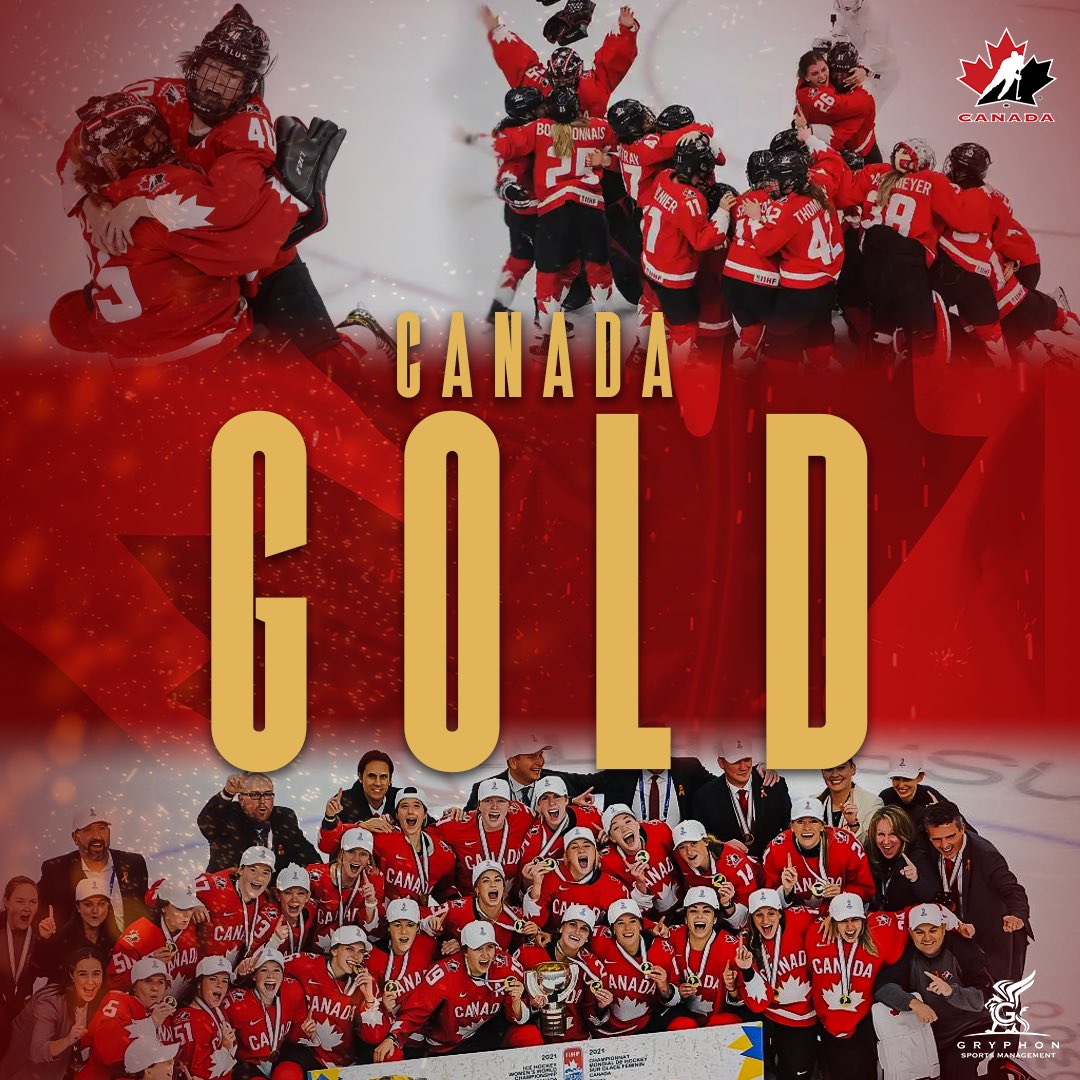 Congratulations to @jaimebourb and @HockeyCanada on their Gold Medal Championship‼️ 🇨🇦🇨🇦🇨🇦