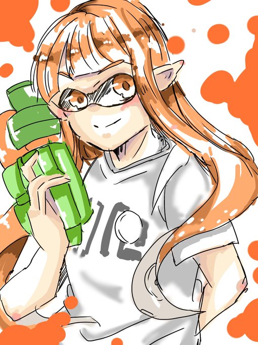 インクリングのtwitterイラスト検索結果