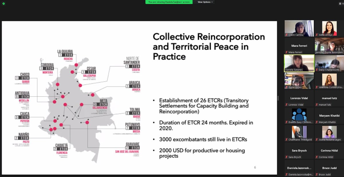 #ENHR2021 Very interesting research on the role of housing cooperatives in reintegrating ex-FARC members into society (housing and livelihood). What are the opportunities and challenges? Great work Daniela Sajines &amp; Jennifer Duyne Barenstein from ETH Wohnforum <a href="/ethwohnforum/">ETH Wohnforum – ETH CASE</a>