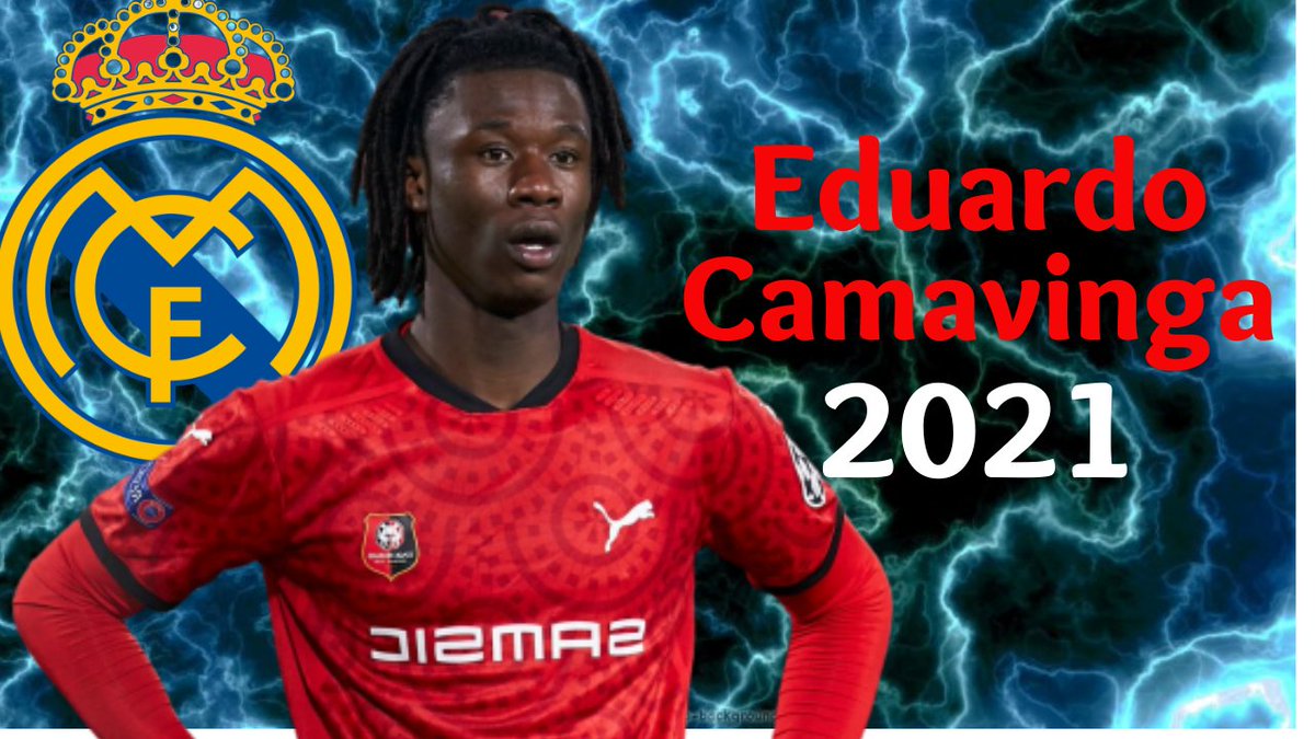 Futbolhitz's tweet photo. Eduardo Camavinga 2021 - Why Real Madrid signed Camavinga - Skills, Tack... https://t.co/l6wCeEdg1T via @YouTube 
#Camavinga #camavinga2021 #RealMadrid https://t.co/3tDTPsUTQn