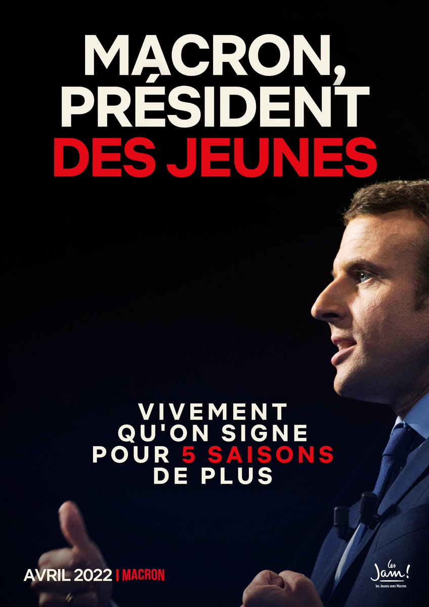 À retrouver dans quelques jours dans vos campagnes, dans vos villes, et dès maintenant sur vos réseaux sociaux ! 😉🇫🇷🧹 

#MacronPresidentDesJeunes #Macron2022