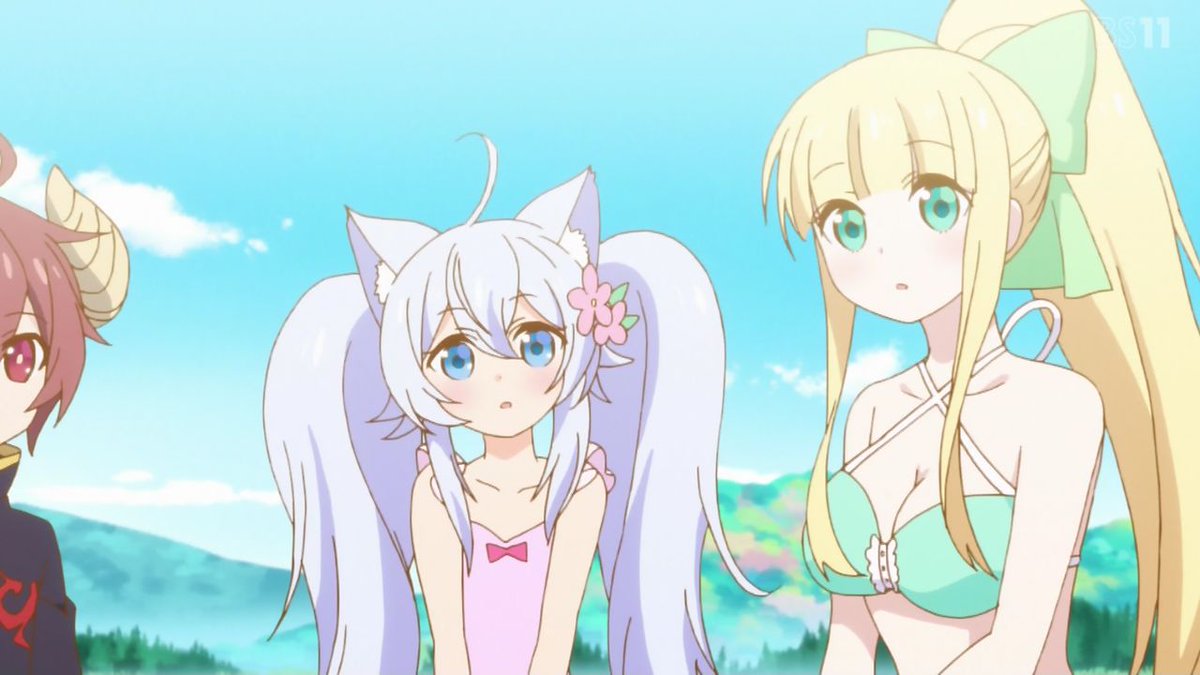 素晴らしい大きさの大きいビキニおっぱいと引き締まった華奢な生のお腹を見せる為にダイエットしてたミナちゃんがえちえちでした
幽霊なのに風邪引いたりダイエット出来たり中々に謎のゴーストですね
ビビちゃんはこの顔と衣装でおっぱいまで大きかったら大変でした
#チート薬師のスローライフ 