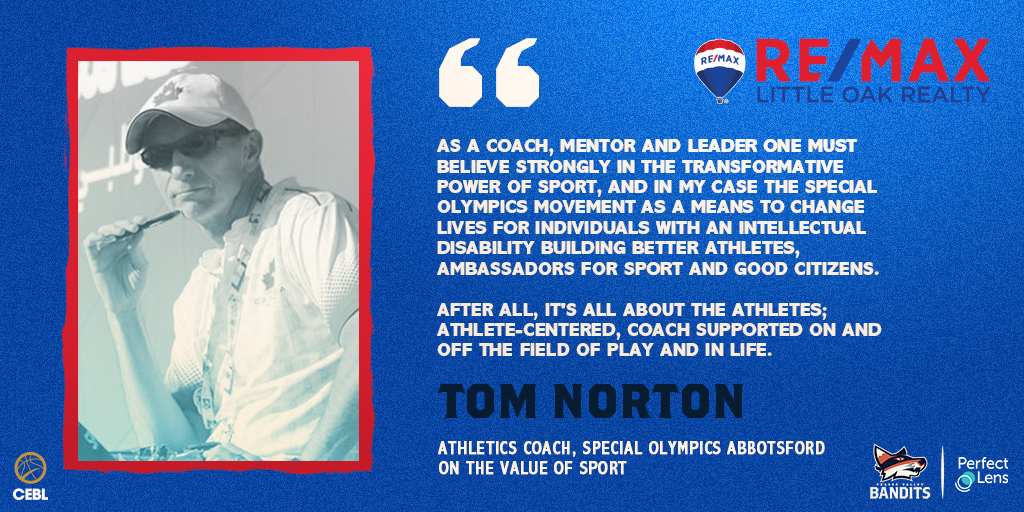 Sport is for everyone. 🤝

Tom Norton is a coach with <a href="/sobcabbotsford/">Special Olympics BC - Abbotsford</a> and has been involved with the movement for over 25 years. He is a five-time representative for Team Canada at the World Games and specializes in athletics.

Value of Sport presented by <a href="/LittleOakRealty/">Royal LePage Little Oak Realty</a>