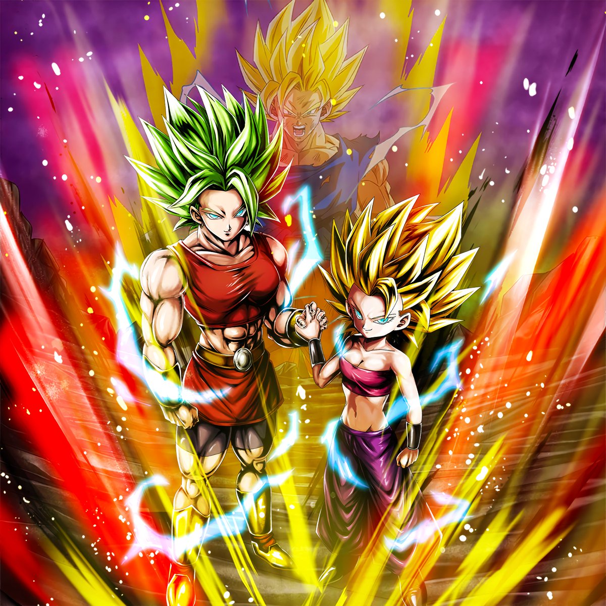 DBLegends LEGENDS ALL STAR Vol. 9 Super Saiyan 2 Caulifla: Kale
