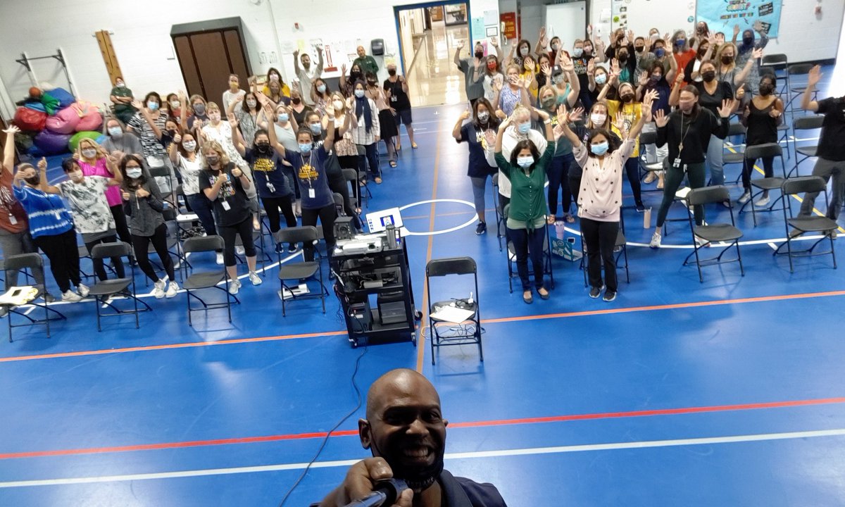 The staff <a href="/EastlakeParTroy/">Eastlake Elementary School</a> is READY TO GO!! Welcome Back Everybody!!!