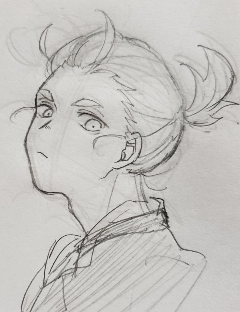 今日宇佐美か先生しか描いてなかった 