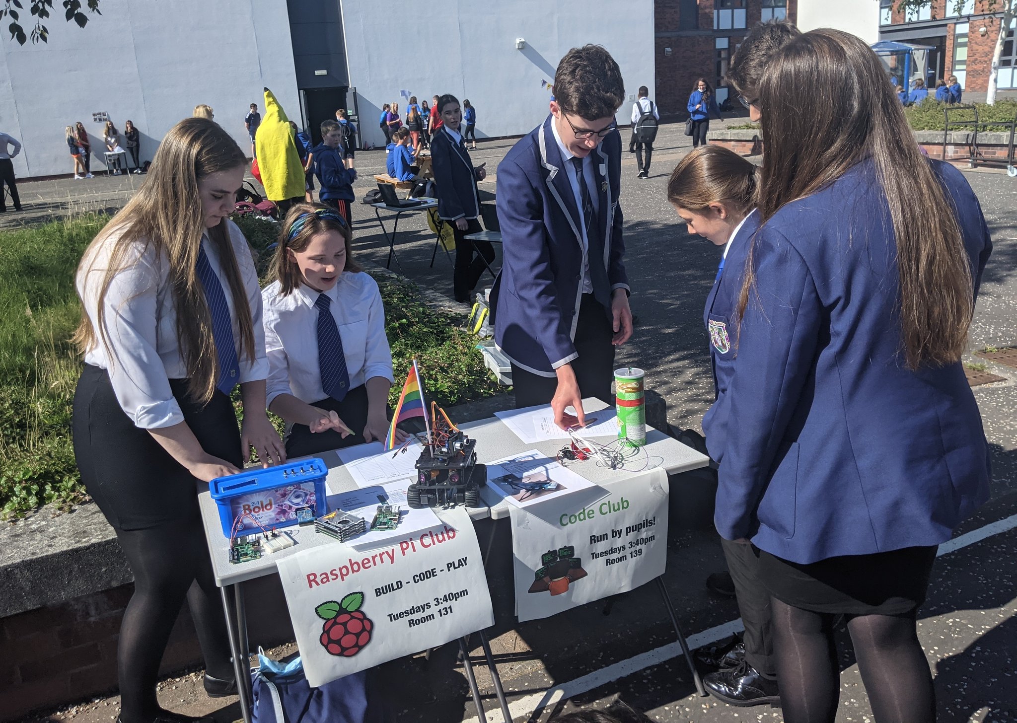 Shs computing on twitter great meeting the future shs raspberrypi