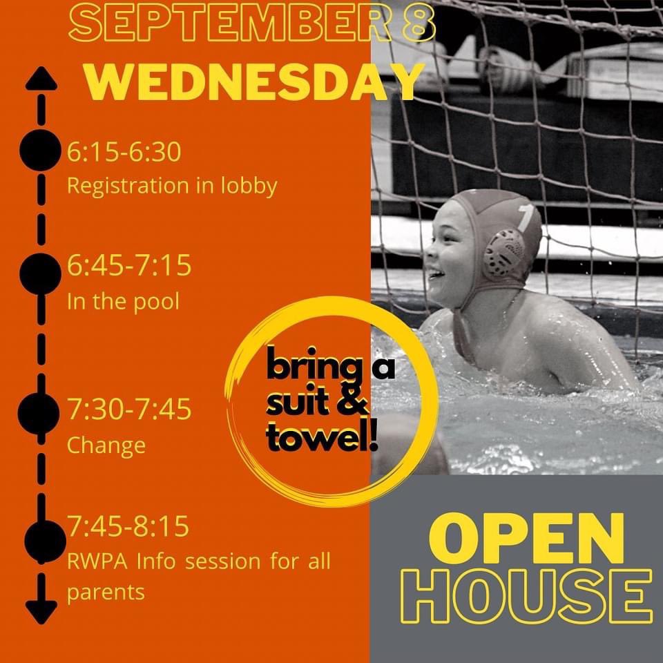 Armada Open House Sept 8 and 12th, come see what the fun of water polo #Swimming #regina