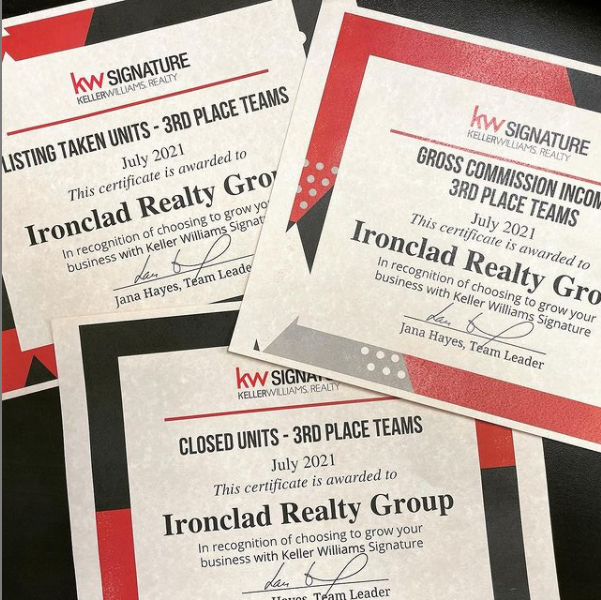 ironcladrealty's tweet photo. We are proud to be ranked 3rd overall in the top 5 KWS team producers for July 2021
#ironcladrealtygroup #realestate #realtor #kellerwilliams #kellerwilliamssignature #realestateagent #realtorlife #luxuryrealstate #houston #texas https://t.co/W6vVvT3ltC