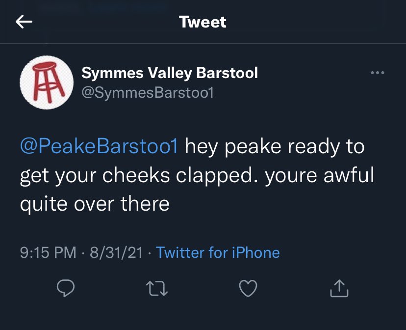 Look whose quiet now… 😉 #downbad