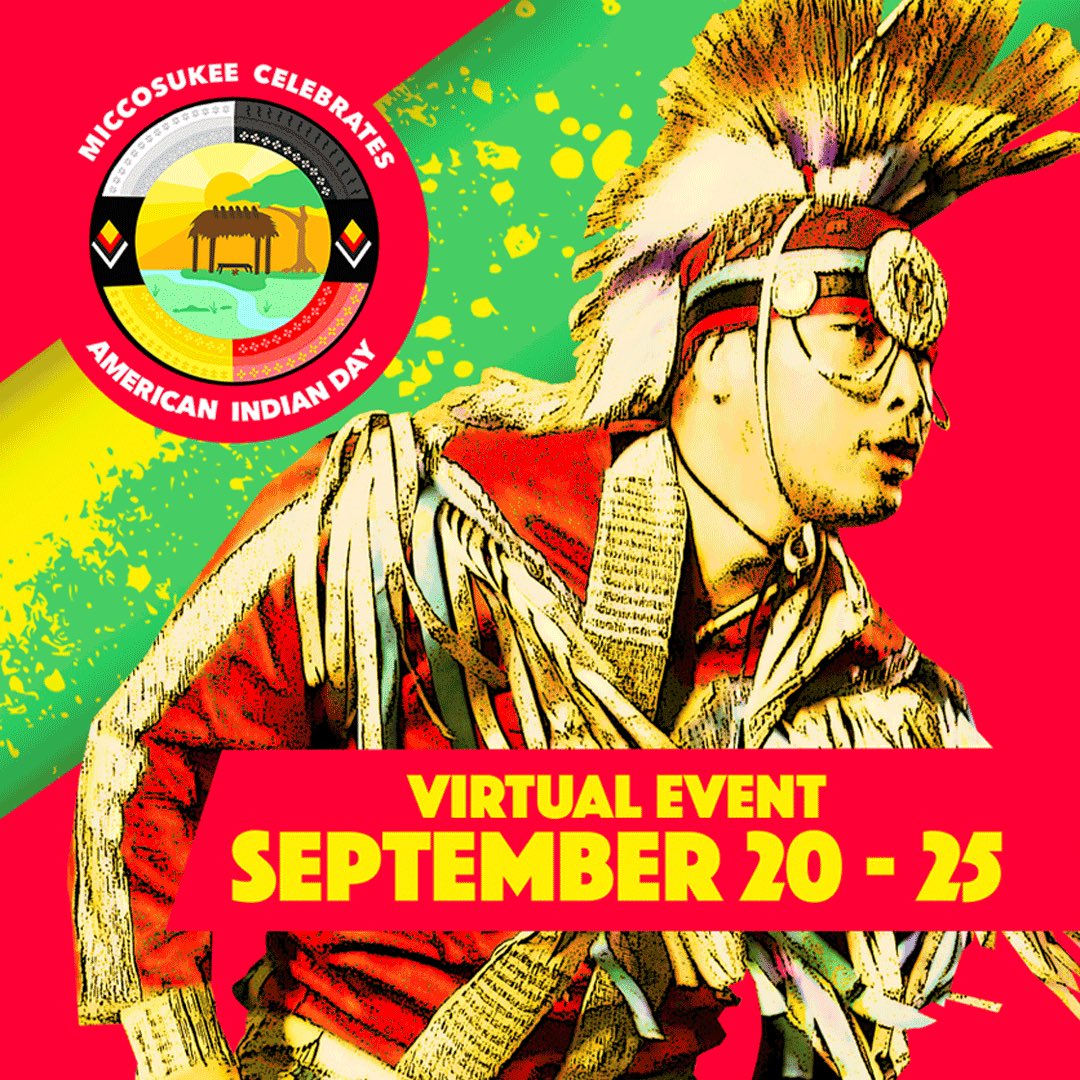 🎟️ TICKETS AVAILABLE NOW FOR THE AMERICAN INDIAN DAY VIRTUAL EVENT 🎟️ Enjoy Native Performers and Demonstrators showcase their talent and culture in an event you can watch from the comfort and safety of your home. 🌾 First 100 Tickets Get Goodie Bags 🌾 Click the link in our Bio