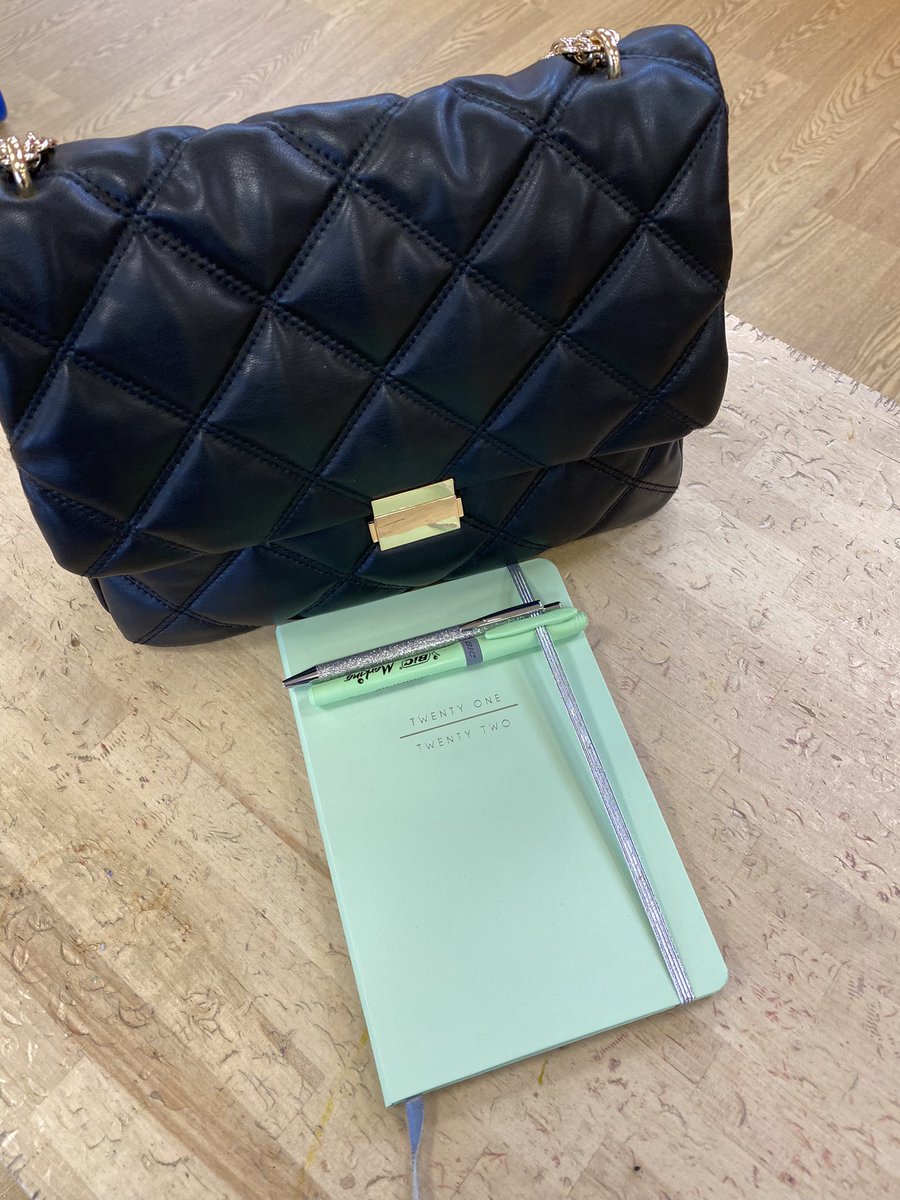 miss_trewick's tweet photo. New diary and a new bag ready to start the year ☺️ https://t.co/ue7z8nZOJI