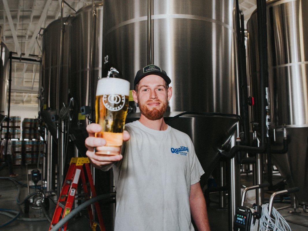 We are super proud and excited to announce our new Head Brewer! Andy Link will be taking over everything related to beer production here at Common Space. 🎉