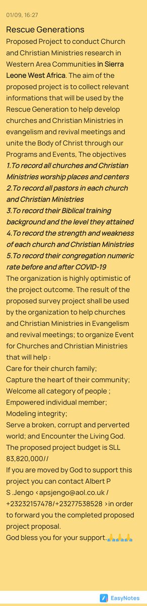 p_jengo's tweet image. This is a proposed project that Rescue Generation plan to execute in Sierra Leone.
#proposedproject #solicitingfunding
#RescueGenerationSLLtd