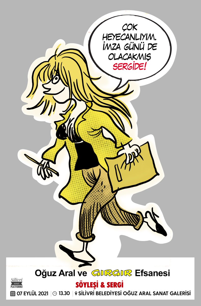 7-17 Eylül 2021 Silivri Oğuz Aral Sanat Galerisi.
Söyleşi: 13:30 Sergi: 15,30
Tüm meslektaşlar, ziyaretçiler ve de haberci arkadaşlar... Bekleniyorsunuz.🌿🌿🌿
İstanbuldan gelecekler için otobüs saatlerini bu twit altında açıklayacağım.