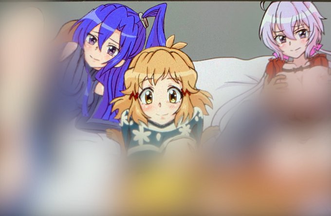 今描いてるご依頼品のラフ…
のめちゃくちゃモザイクversion(笑) 