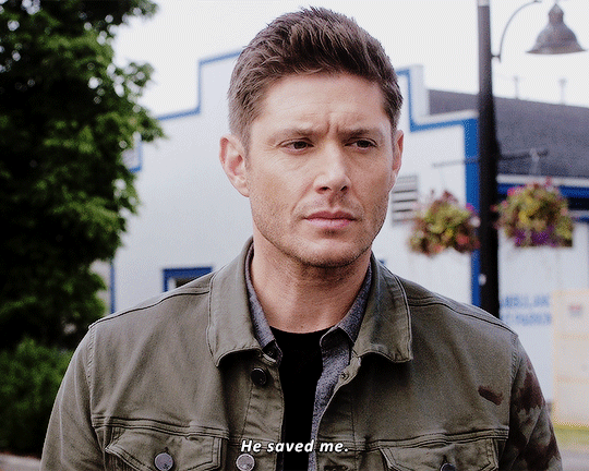 CasIsLoved's tweet photo. cas not only saved dean. he did something more powerful. he actually made dean believe he deserved to be saved. https://t.co/M4dBvs8Xyi