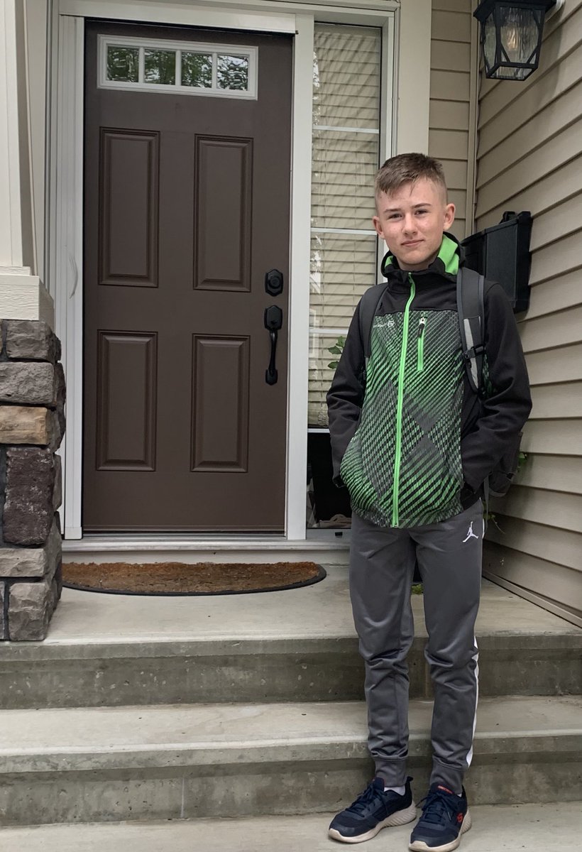RobSchmeichel's tweet photo. Grade 8 or bust! #LifeWithCharlie https://t.co/jeOaqKcPkM