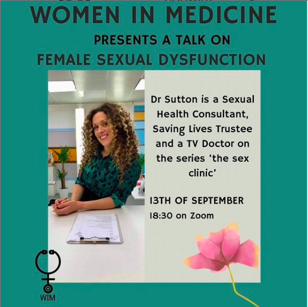 uobwim's tweet photo. We are beyond excited to have the amazing @DrNaomiSutton from @TheSexClinicE4 present a talk on female sexual dysfunction for us! 

Tickets available at the eventbrite link below! 

https://t.co/QHCTaaO2qP https://t.co/dDJxWc4img