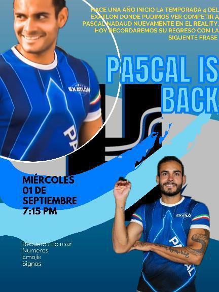 Acompañanos con la siguiente frase