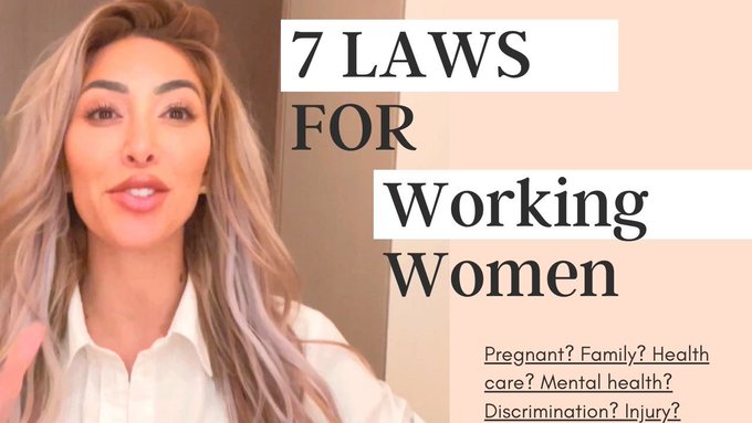 SEVEN LAWS FOR WORKING WOMAN BY FARRAH ABRAHAM https://t.co/VYuXznYsjR via @YouTube https://t.co/6xS<a href="/tag/igtv"class="tags"><span>#igtv</span></a>