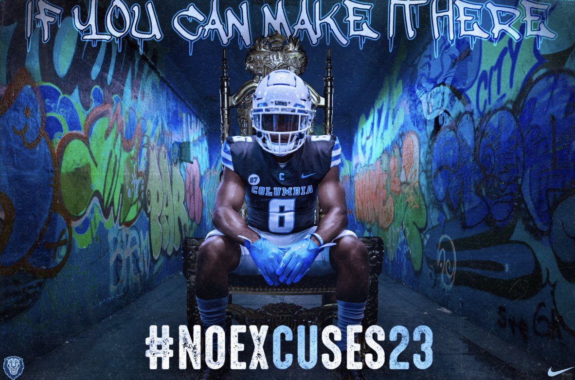 JaidenCarroll5's tweet photo. Columbia Showing Love!! #NOEXCUSES23 https://t.co/AhZ88fRKbY