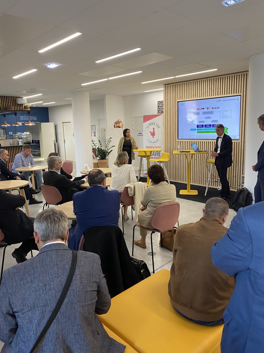 A la suite du #SBTSummit <a href="/LeHavreMetro/">Le Havre Seine Métropole</a> lancement du hub Normandie de la @SBA_France à la cité numérique avec la <a href="/FrenchTech_LH/">French Tech Le Havre Normandy</a>