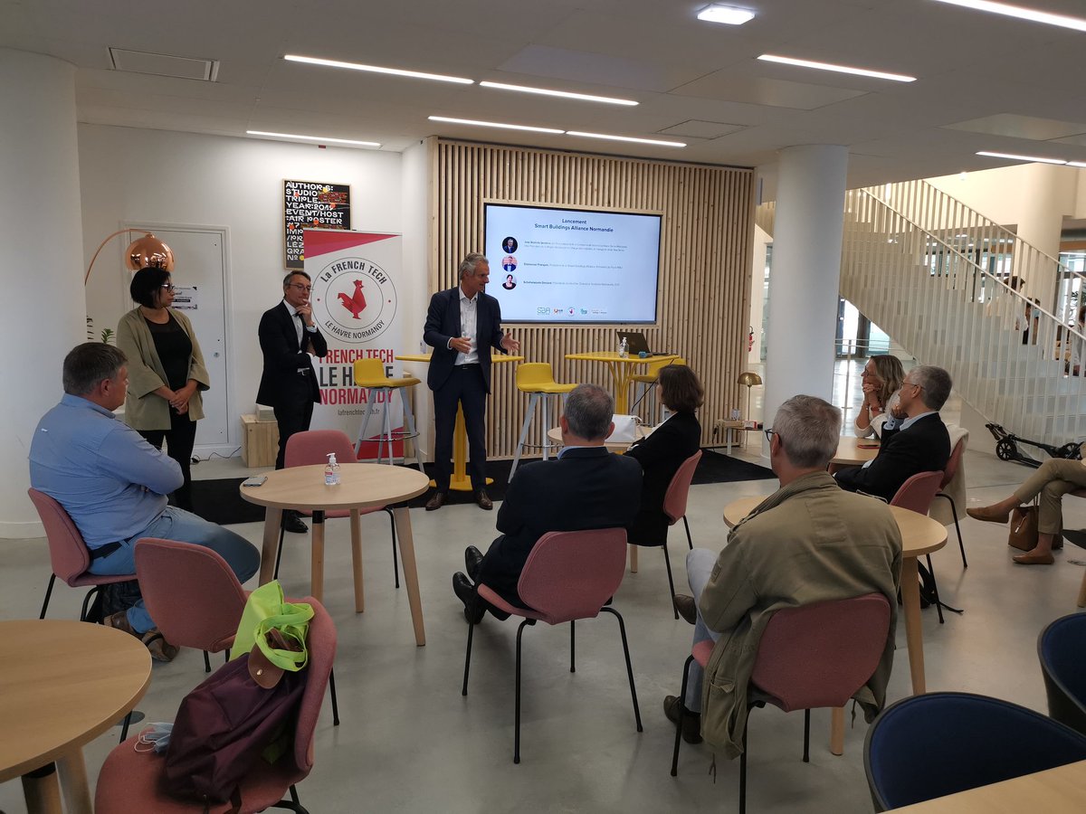 Lancement de la @SBA_France Normandie depuis la cité numérique du Havre.
Une concrétisation de l'engagement du territoire Normand  dans sa transition numérique à l'issue du #SBTSummit
