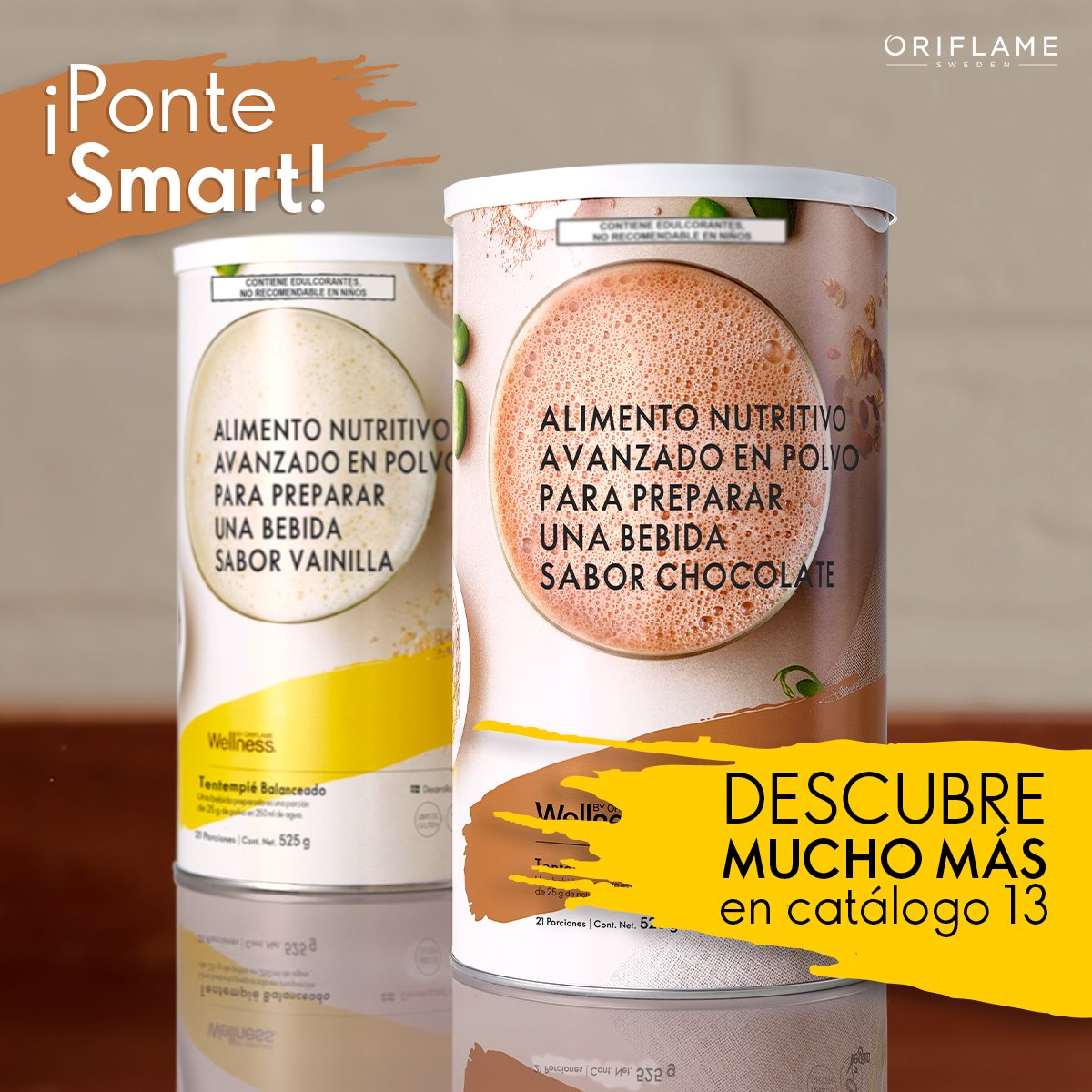 ¡La familia #WellnessByOriflame sigue creciendo! Estamos a tan solo días de presentarte Smart Shake, tu alimento inteligente para todos los días. ¡Descubre mucho más en Catálogo 13!