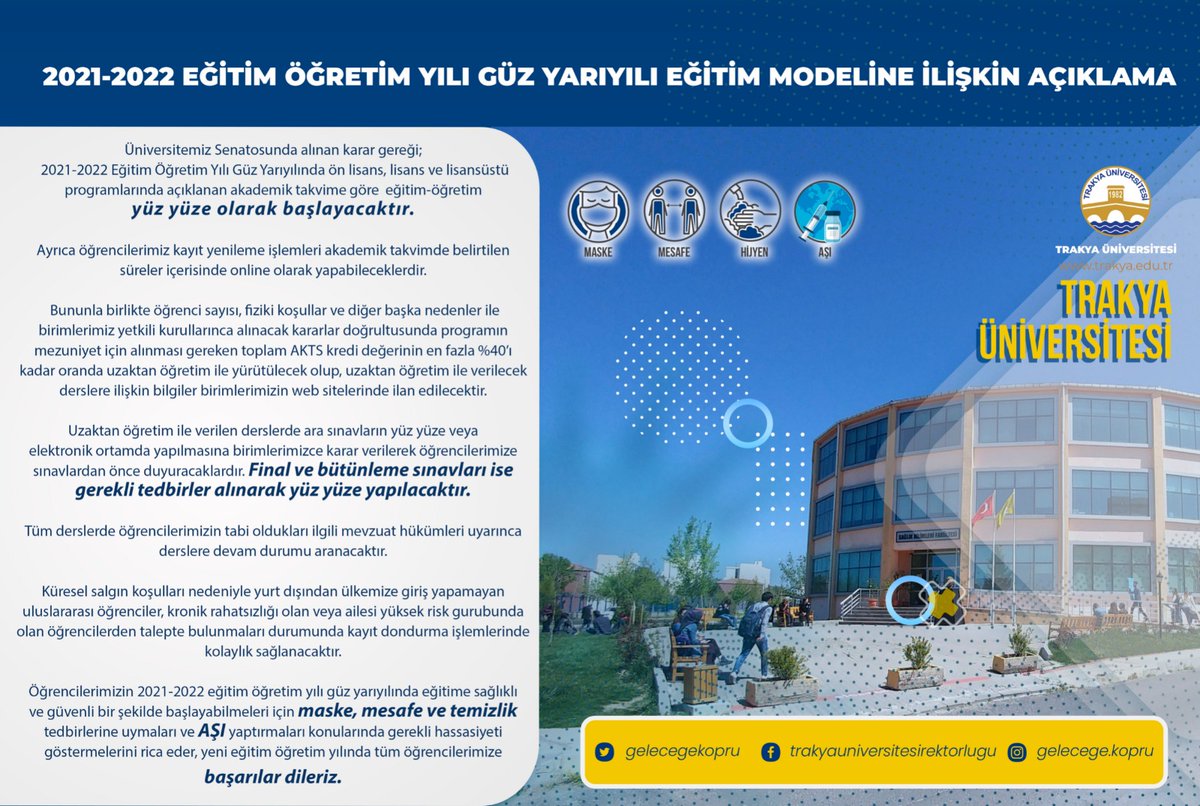 trakya universitesi sbky sbkytrakya twitter