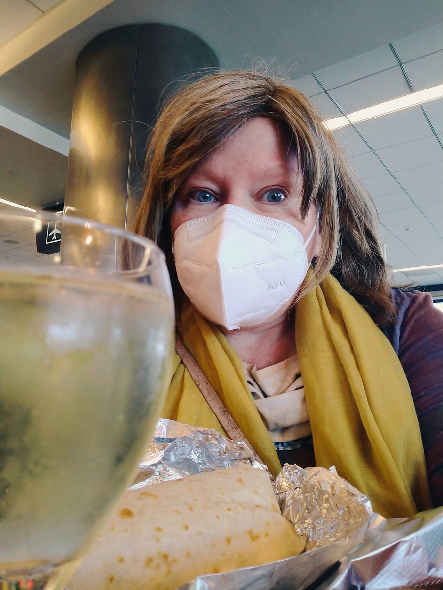 It's too early for a burrito and prosecco, but celebrating: after far too long, headed to @PAXWest once more, for @modsquad Vaccinated, masked and hey, a natural at social distancing, hehe. Mayhap I'll see you there!