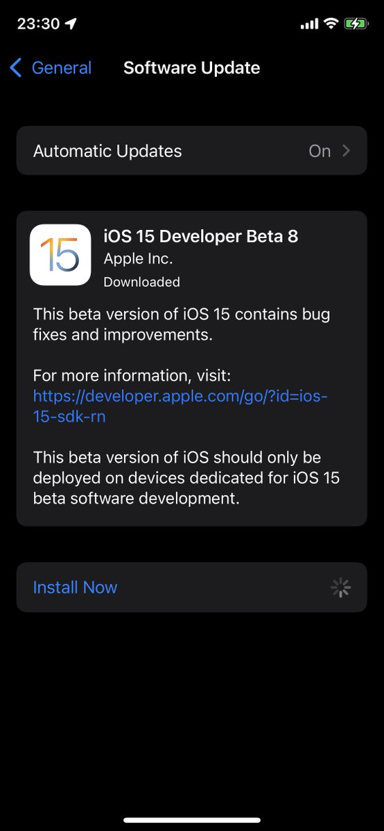 BoyOfHeaven's tweet image. #ios15beta8 #watchOS8beta8