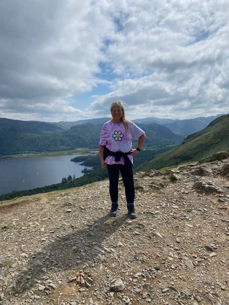 Great day out at Keswick, we did the Catbell Lakeland Walk - one worn out dog with his 2 humans 🐕