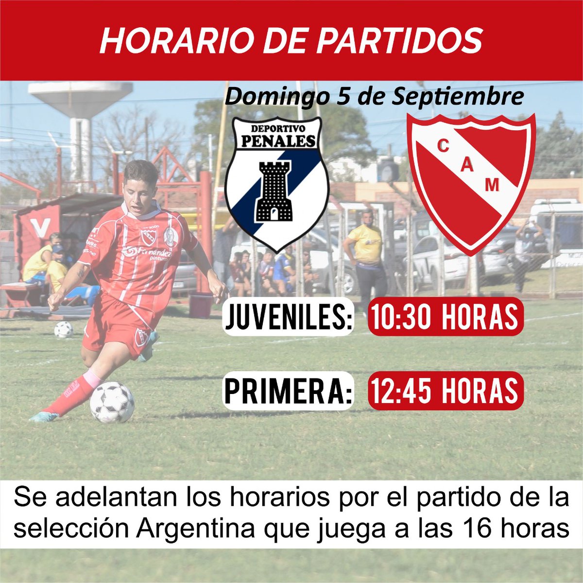 Atento a los horarios de este domingo ⏰⏲🕰