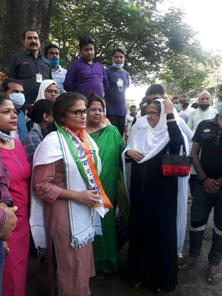 CHADUDDIN14's tweet photo. Sushmita Dev welcome to Tripura
 Tripura Trinamool Congress https://t.co/7djT3deuly