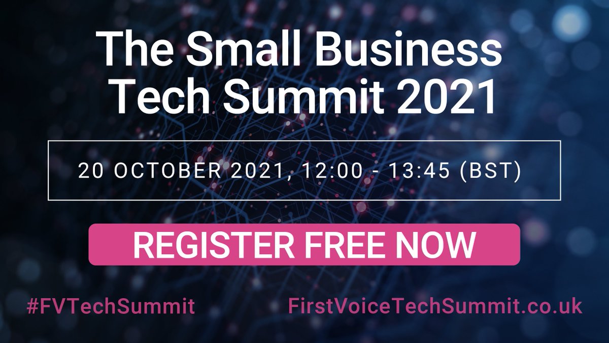FSB_Voice's tweet image. Join us for our Small Business Tech Summit, where our expert speakers will explore how technology can help small businesses meet the challenges of today &amp;amp; seize the opportunities of tomorrow.

Register here 👉 bit.ly/FVTechSummit

#FVTechSummit #SmallBusiness