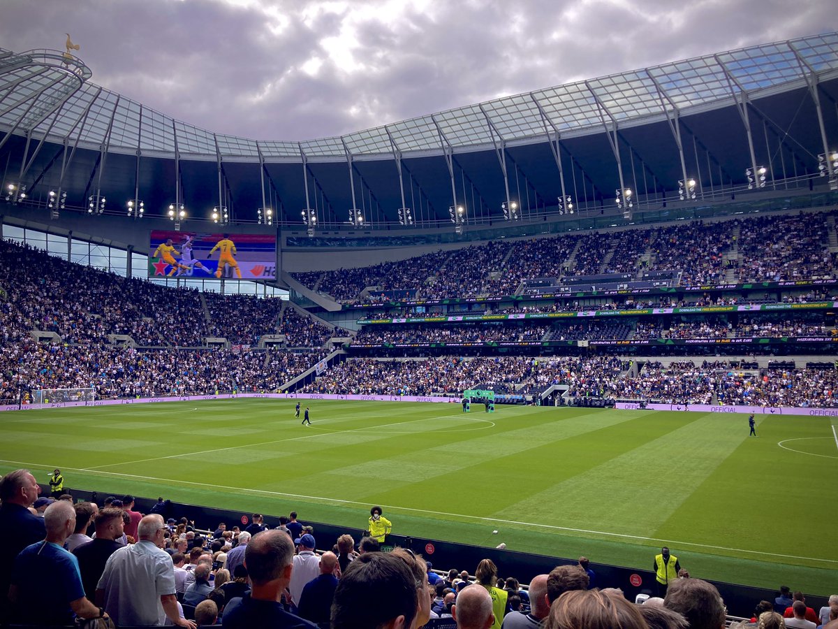 DjangoZimm's tweet image. Tottenham Hotspur stadium is rather fancy. Shame Watford couldn’t come away with any points though.