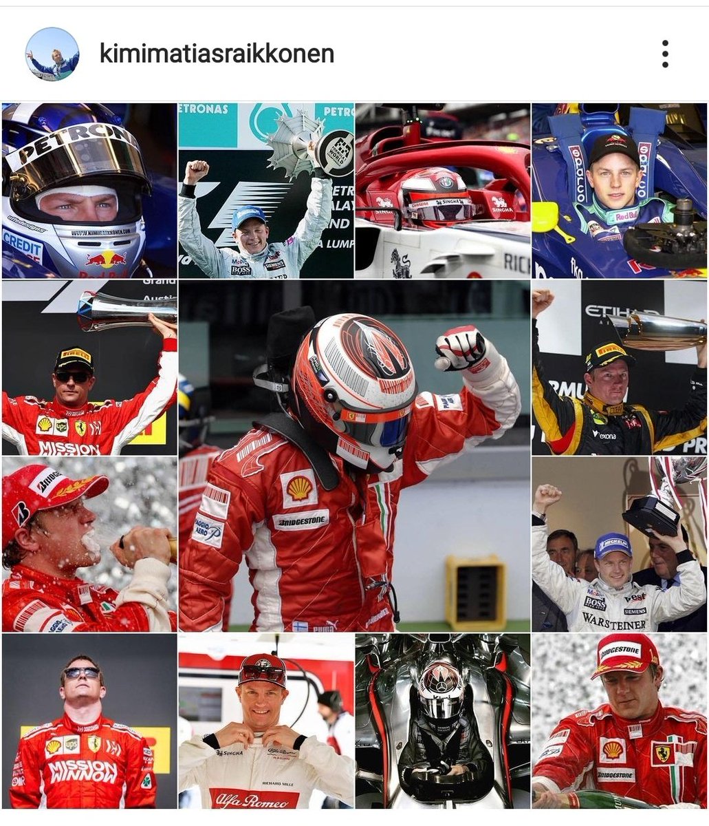 NoGripF1's tweet photo. Kimi Raikkonen confirmed via his Instagram account that he will retire at the end of the season.

A legend says goodbye to #F1 sincerely thank you for everything you've done for the sport.

#Formula1 #ThankyouKimi #Kimi #Raikkonen https://t.co/kOj4dFmX3T