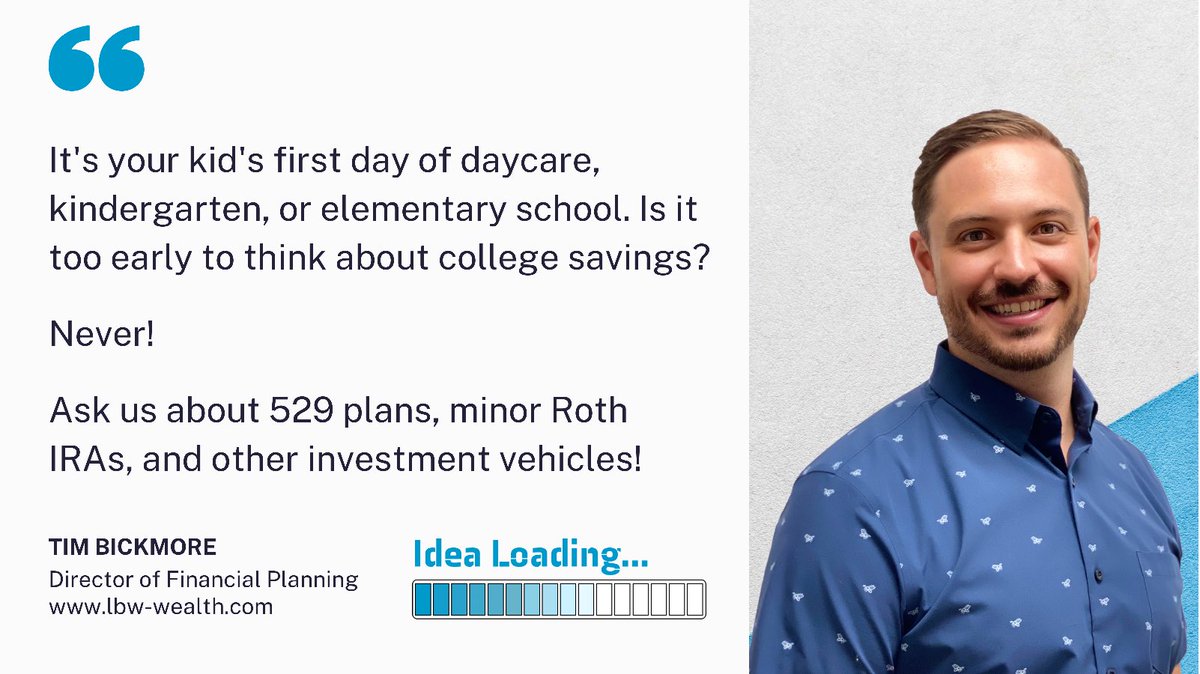 LBWWealth's tweet photo. “Idea Loading…”: First Day of School.
#lbwwealth #college https://t.co/J8A8hcnXMC