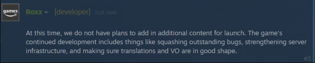 realBlayne's tweet photo. @PlayLostArk So a delay to next year but nothing is being added? Make it make sense? https://t.co/QHPN0mOGMw