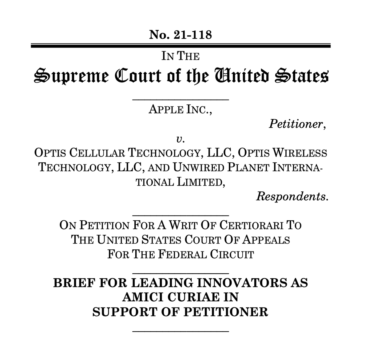 MoLRev's tweet photo. Her paper was recently cited in a @USSupremeCourt Amicus Brief for Apple v. Optis Cellular Tech., in support of @Apple. Emily had the opportunity to share her research during her summer internship at @Cisco, an amici of the brief. https://t.co/ziPGHZ7zyN