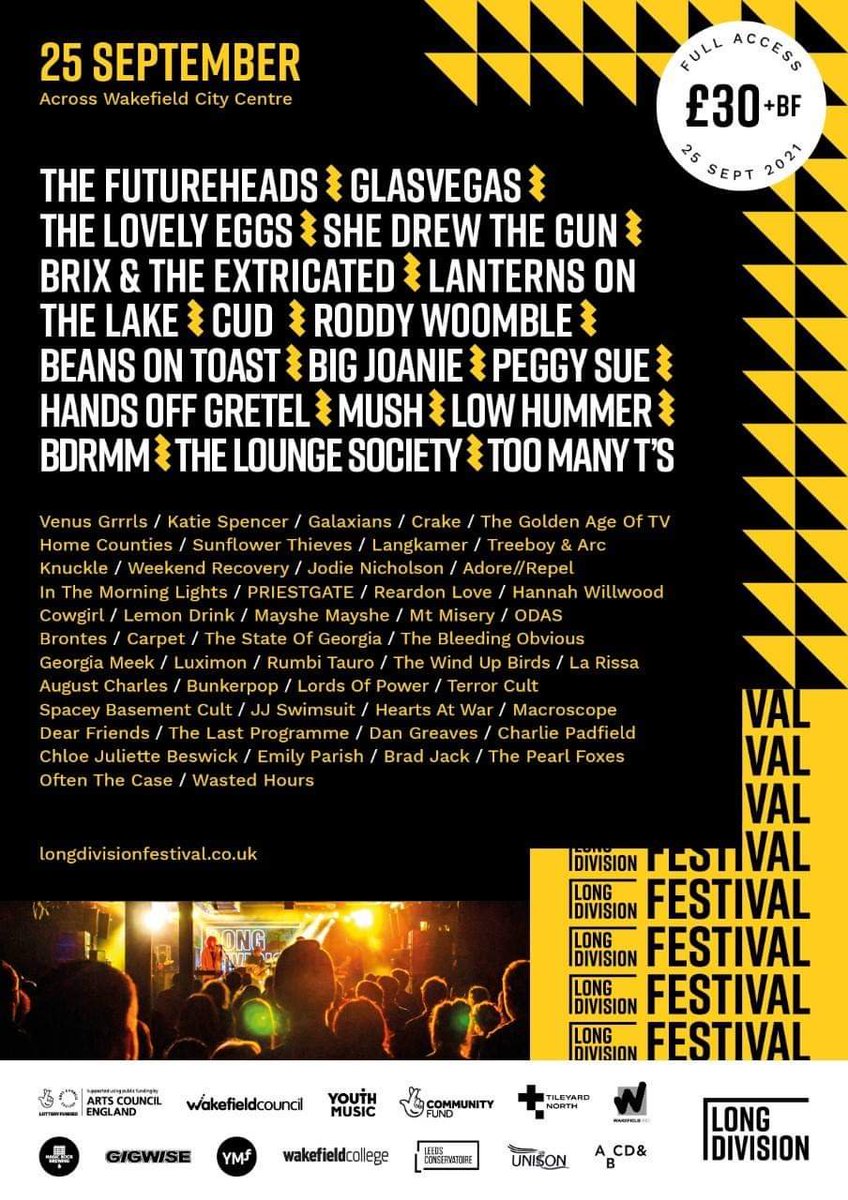 Lords of Power (@lordsofpower) on Twitter photo Kapow!
Come see us at the @Long_Division_ weekend in Wakefield, Saturday 25th September, along with The <a href="/thefutureheads/">The Futureheads</a> , <a href="/glasvegas/">Glasvegas</a> , <a href="/HandsOffGretel/">HandsOffGretel</a> and heaps more!
Tickets available here = seetickets.com/.../various-ciβ¦
<a href="/longdivision/">longdivision</a> Kapow!
Come see us at the @Long_Division_ weekend in Wakefield, Saturday 25th September, along with The <a href="/thefutureheads/">The Futureheads</a> , <a href="/glasvegas/">Glasvegas</a> , <a href="/HandsOffGretel/">HandsOffGretel</a> and heaps more!
Tickets available here = seetickets.com/.../various-ciβ¦
<a href="/longdivision/">longdivision</a>