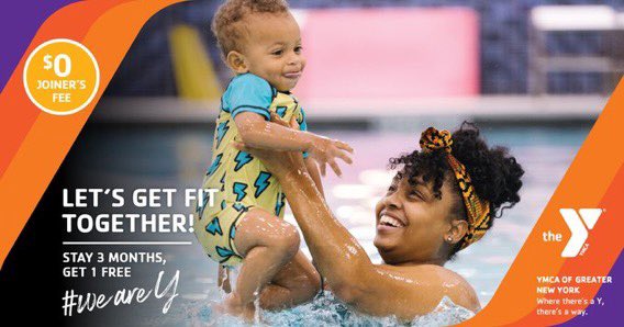 Ready to become part of the Y family this fall? Join now, stay three months and get one FREE. Plus, pay a $0 joiner’s fee! Enjoy unlimited group exercise classes, fitness facilities, swimming pools, free family programs, priority access on programs &amp; MORE. ymcanyc.org/join