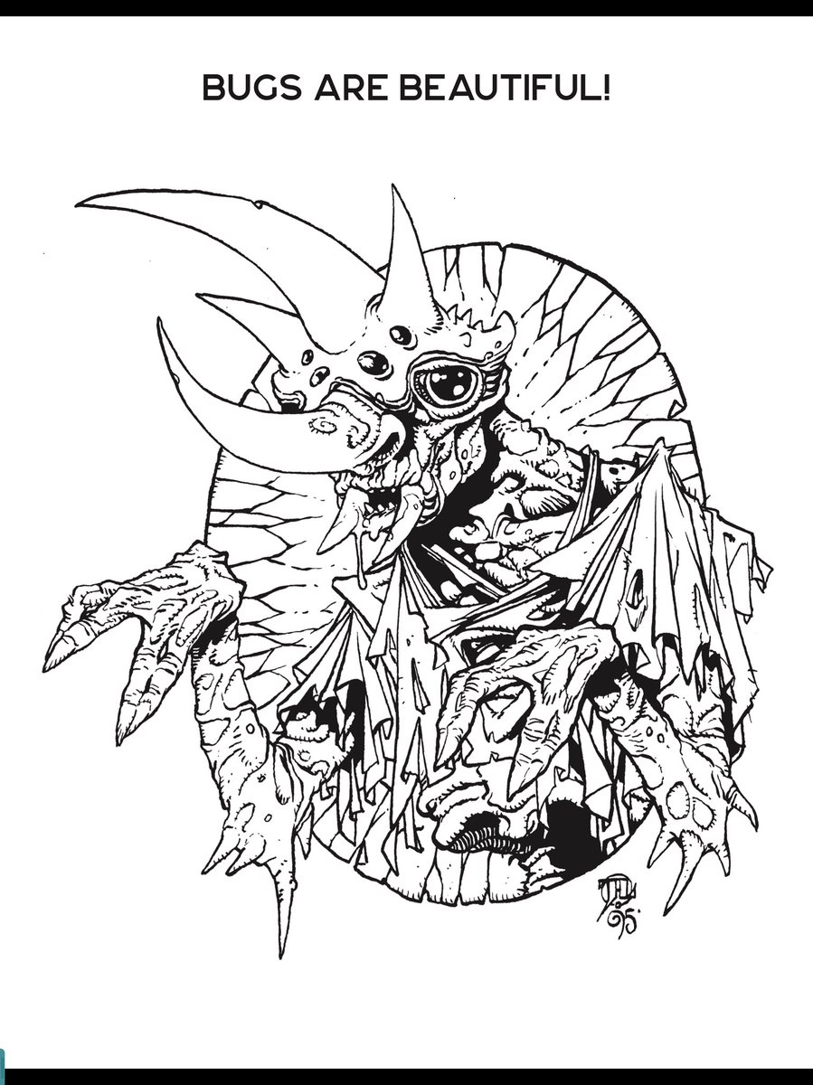 It has that awesome #Shadowrun b &amp; w art 