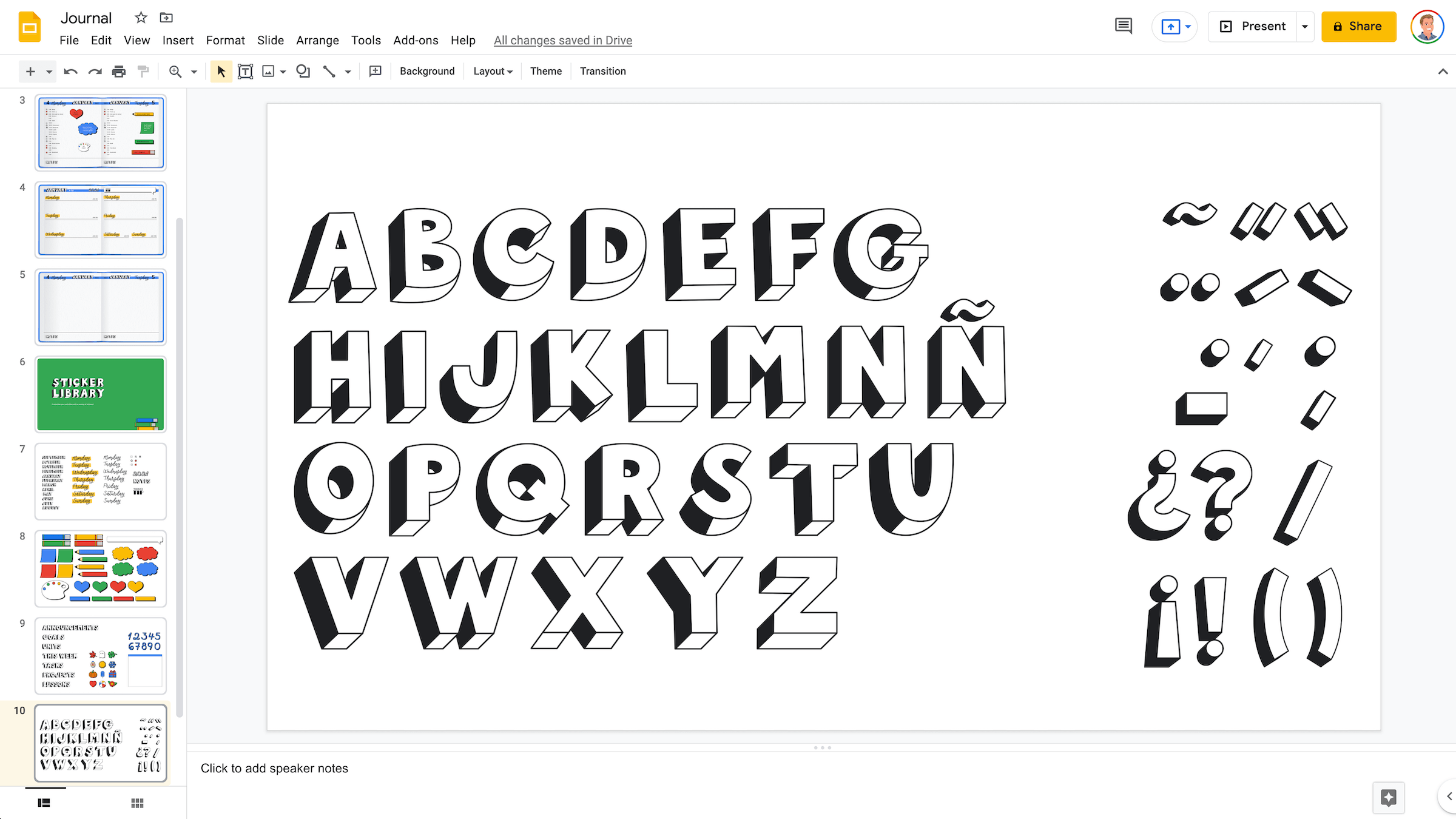 cool block letter fonts