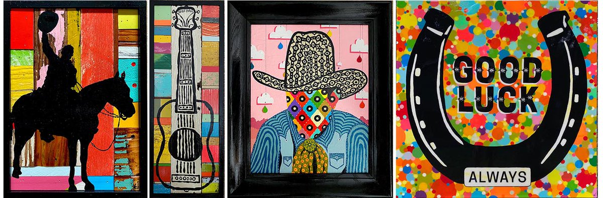 New art by Austin artist Brian Phillips: This Is How My Brain Works. Check it out yarddog.com/collections/br…