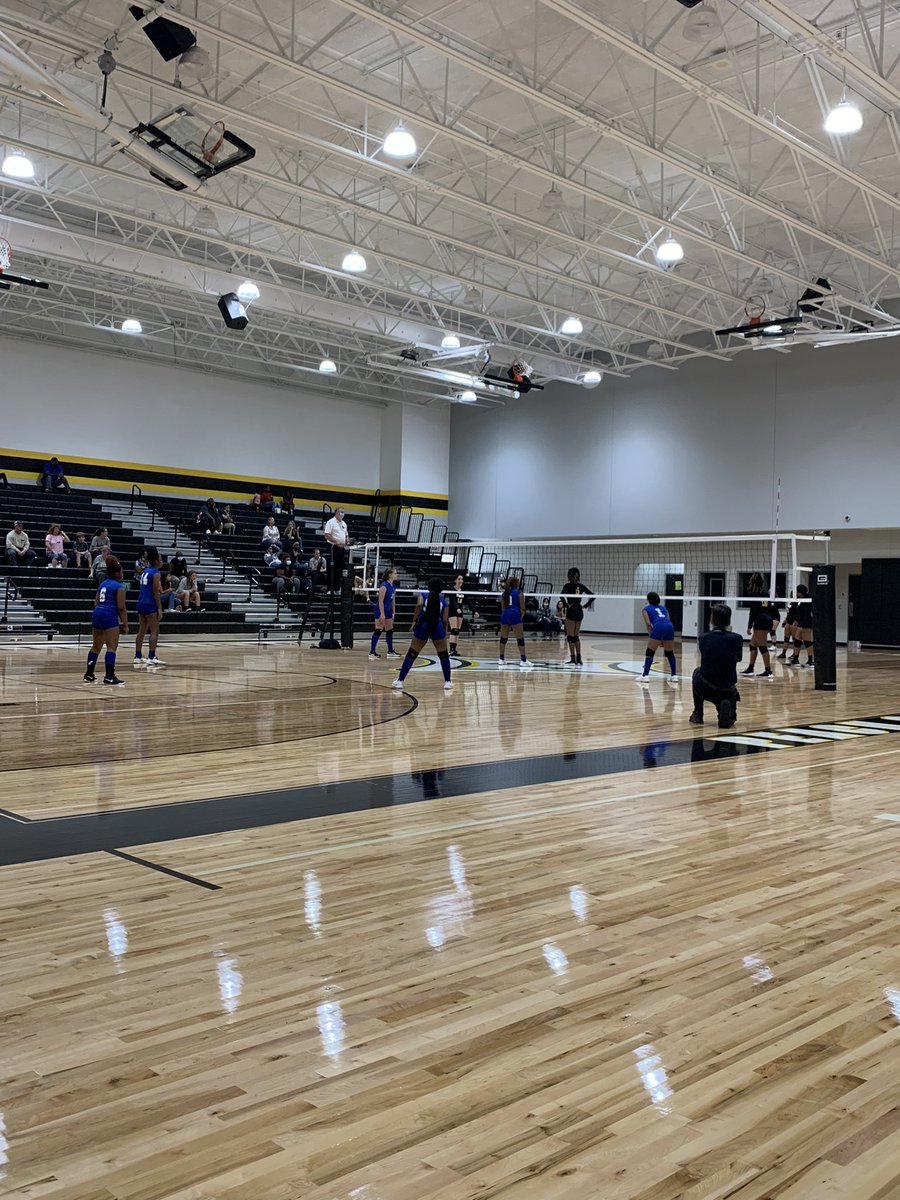 FRAHeadmaster's tweet photo. The Lady Trojans Volleyball Team wins the first ever set and match at the new PCHS Gym…🏐Go Trojans! https://t.co/5ZjR6qmCGm