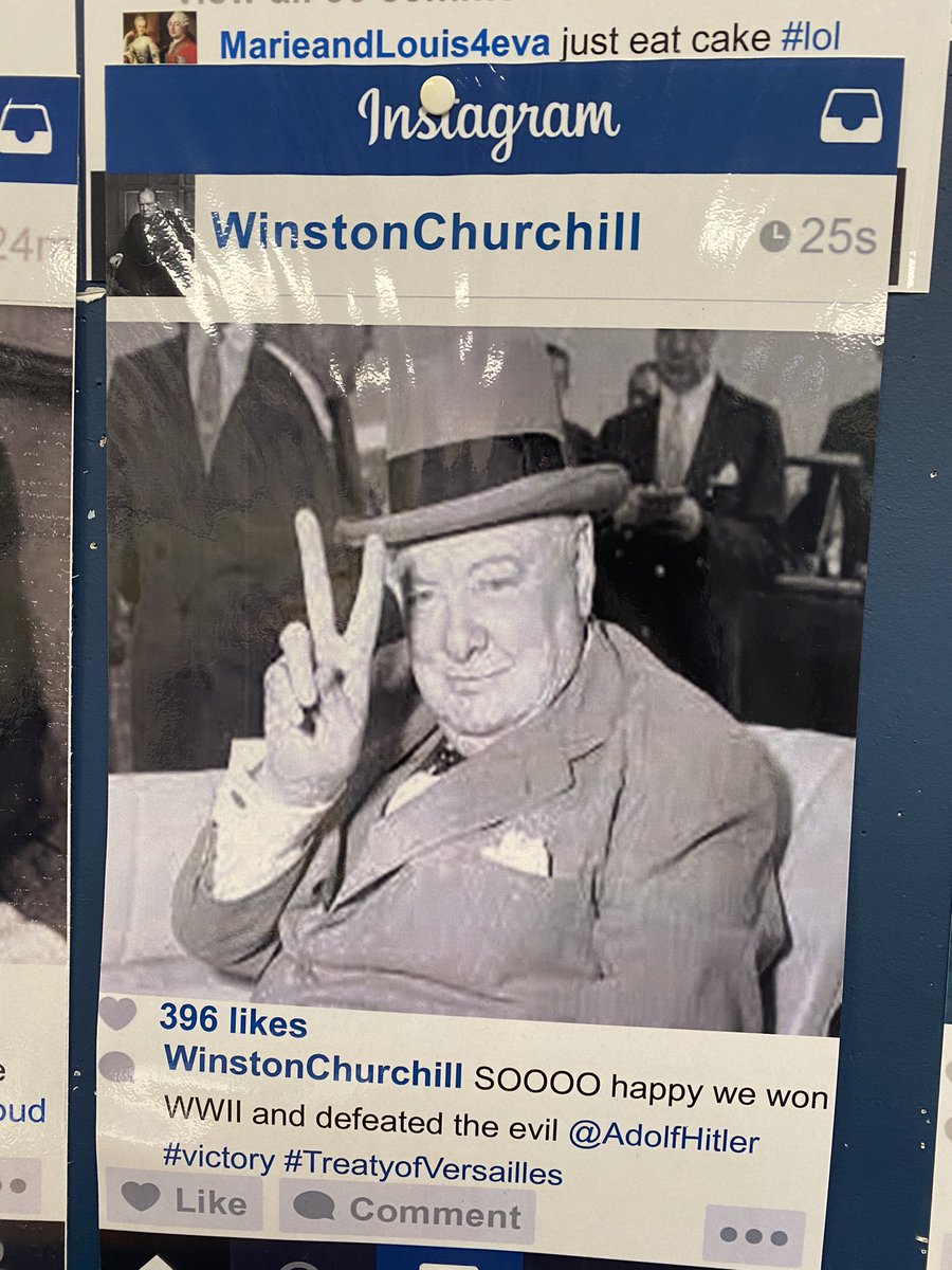 missluanga's tweet photo. Can someone help sort my wonky history display!! #historyteacher #historydisplay I’m going to try to straighten it up but the vision is there for my histagrams https://t.co/b7D3BqTZW3